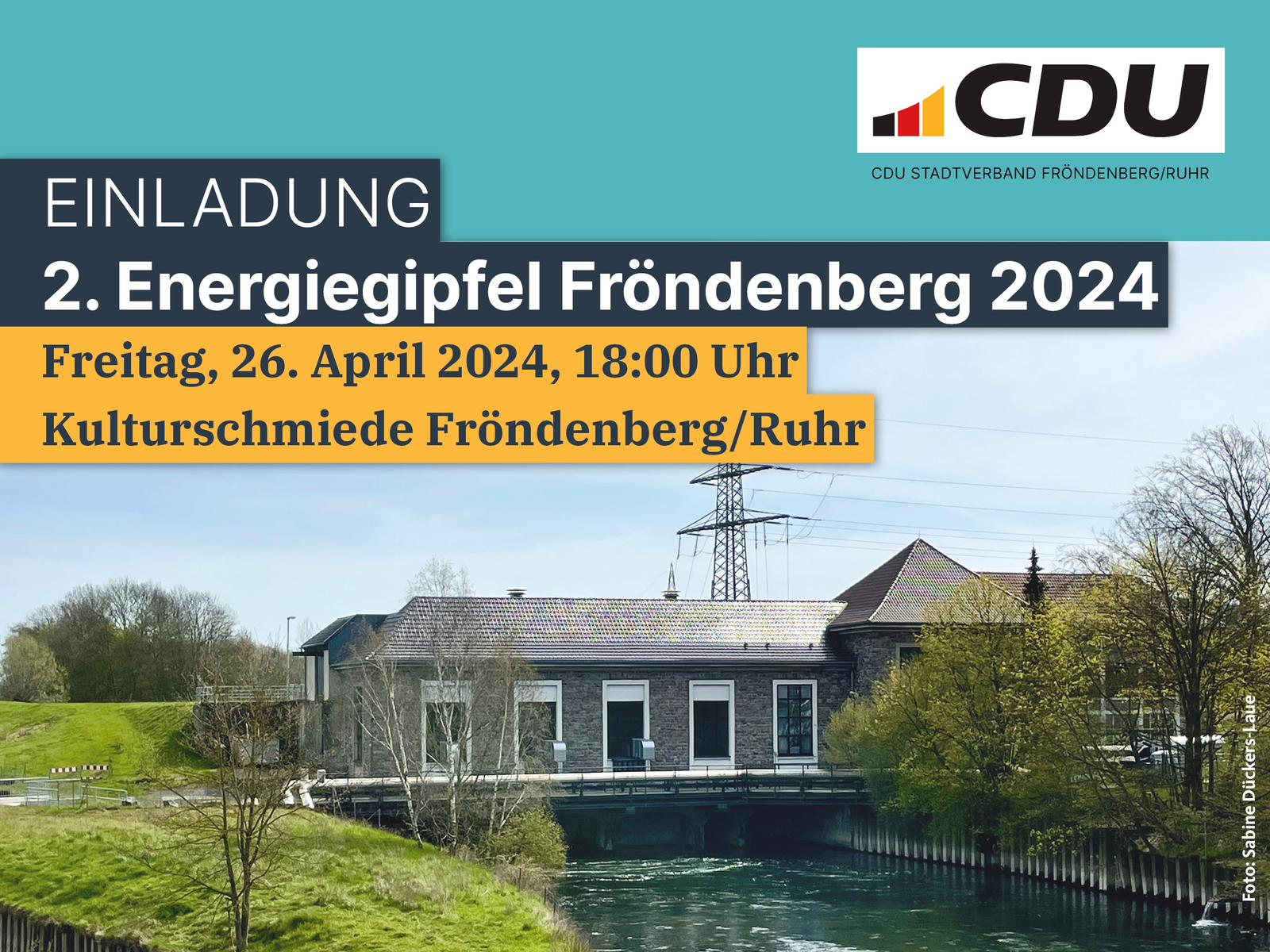2. CDU Energiegipfel Fröndenberg